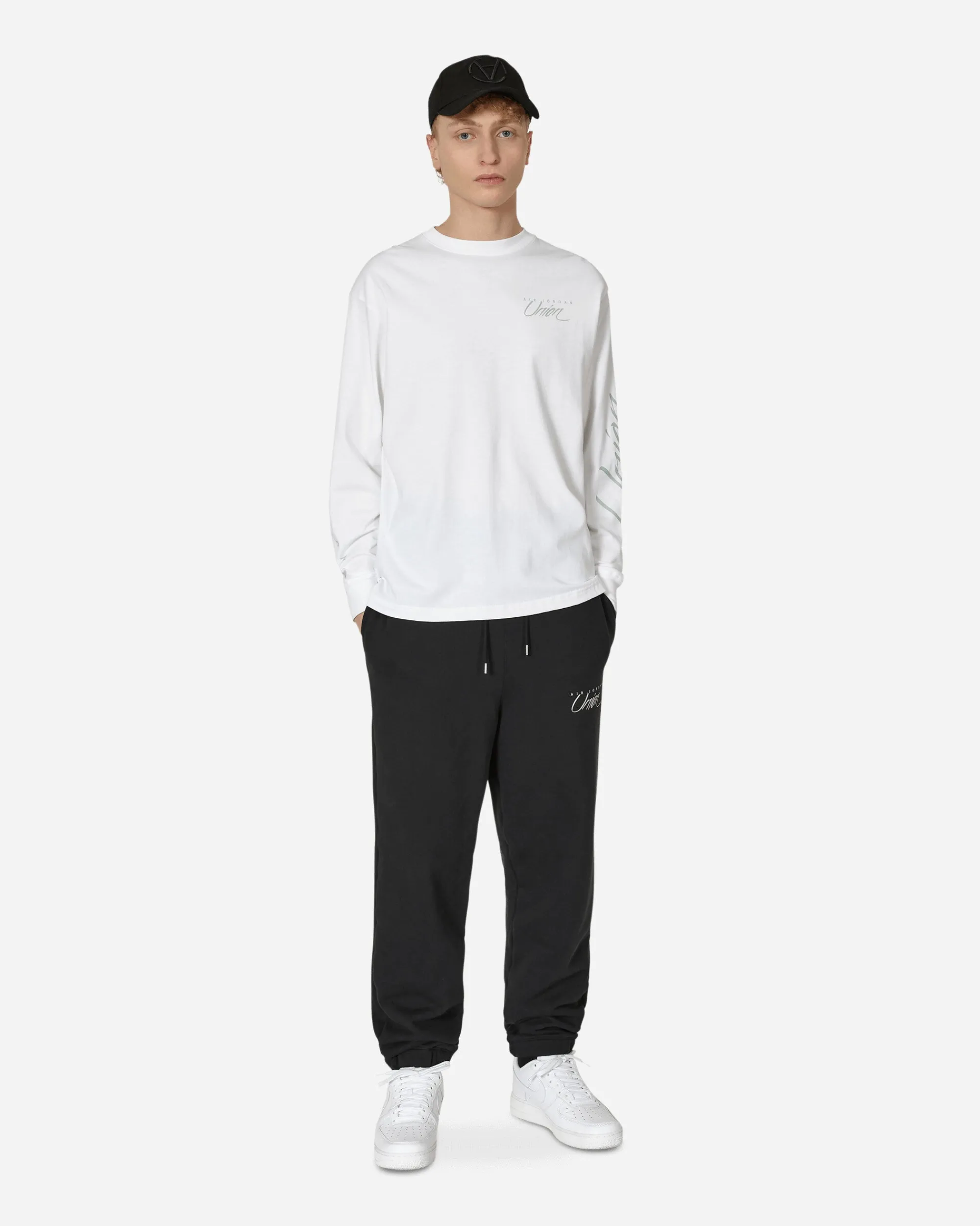 Nike Jordan T-Shirts^UNION Longsleeve T-Shirt White