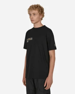 Space Available T-Shirts^Upcycled Case Study T-Shirt Black