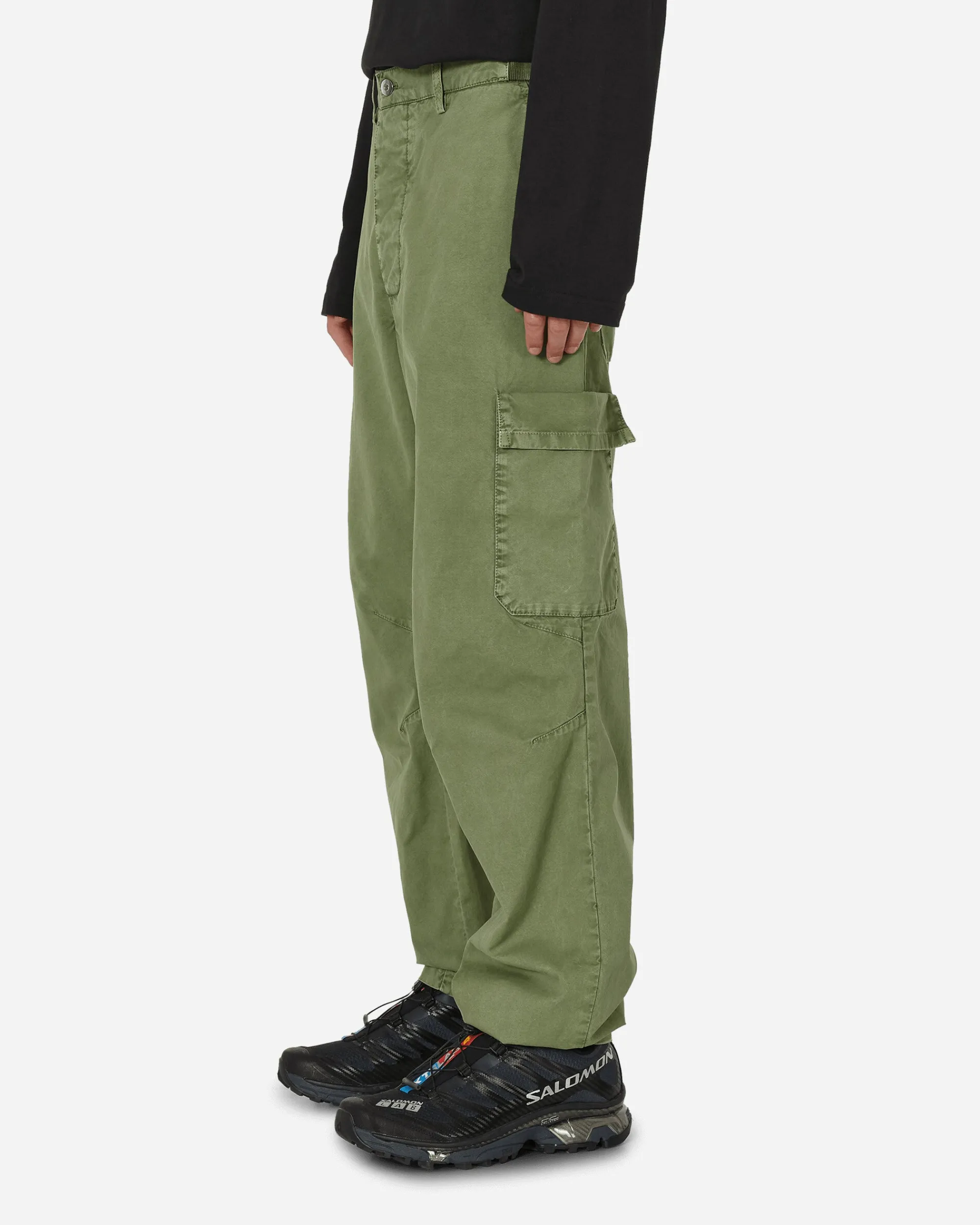 RANRA Pants^Uti Cargo Pants Green Bee
