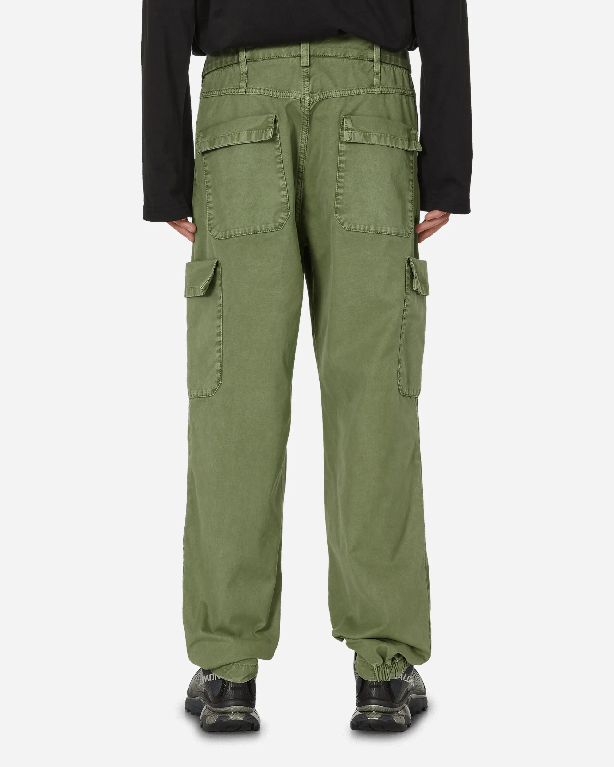 RANRA Pants^Uti Cargo Pants Green Bee