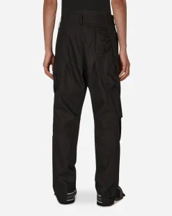 Kiko Kostadinov Pants^Valakas Cargo Trousers Black