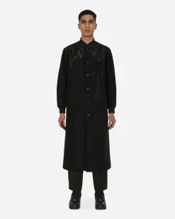 Comme Des Garçons Black Coats And Jackets^Velvet Coat Black