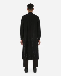 Comme Des Garçons Black Coats And Jackets^Velvet Coat Black
