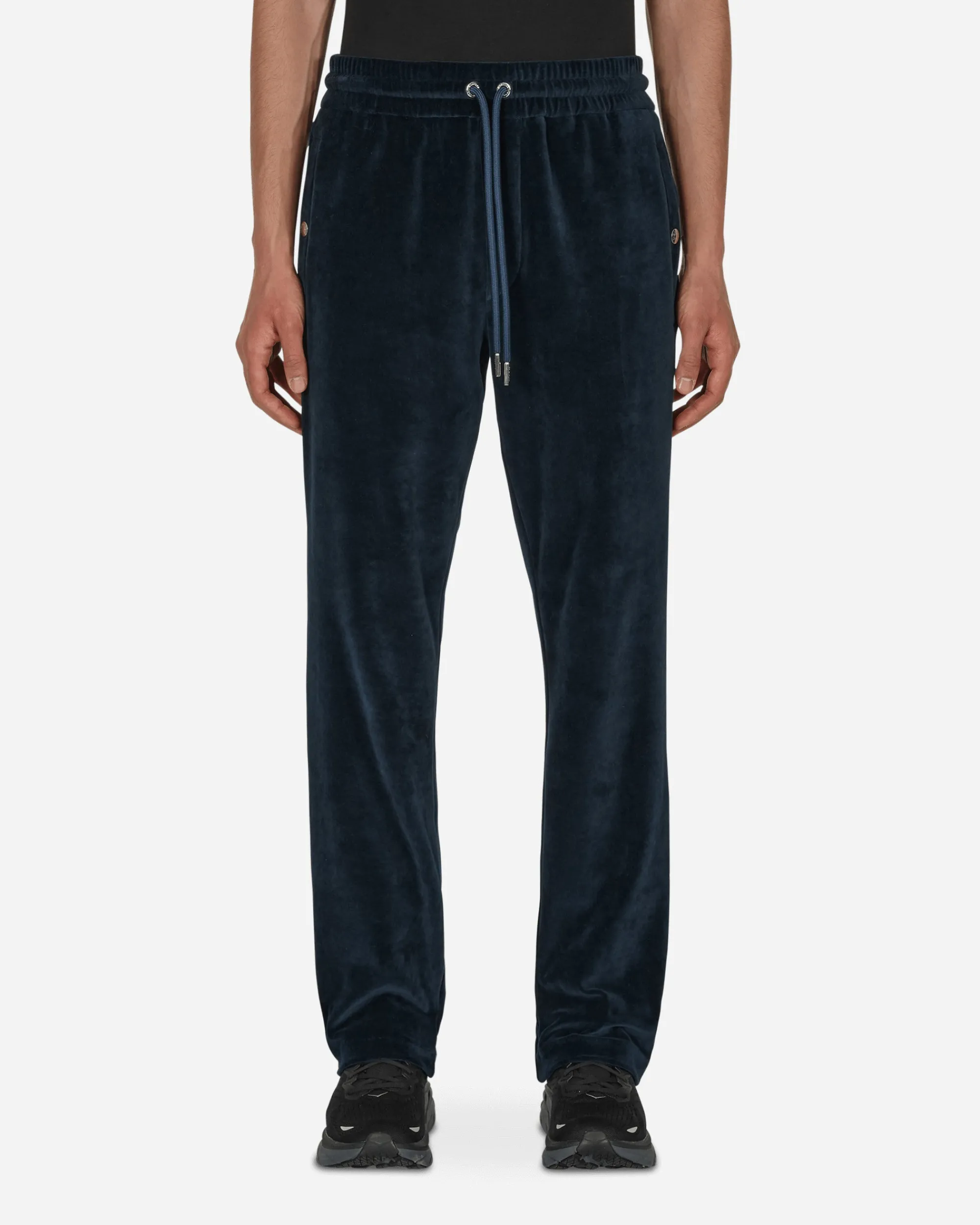 Moncler Pants^Velvet Sweatpants Blue