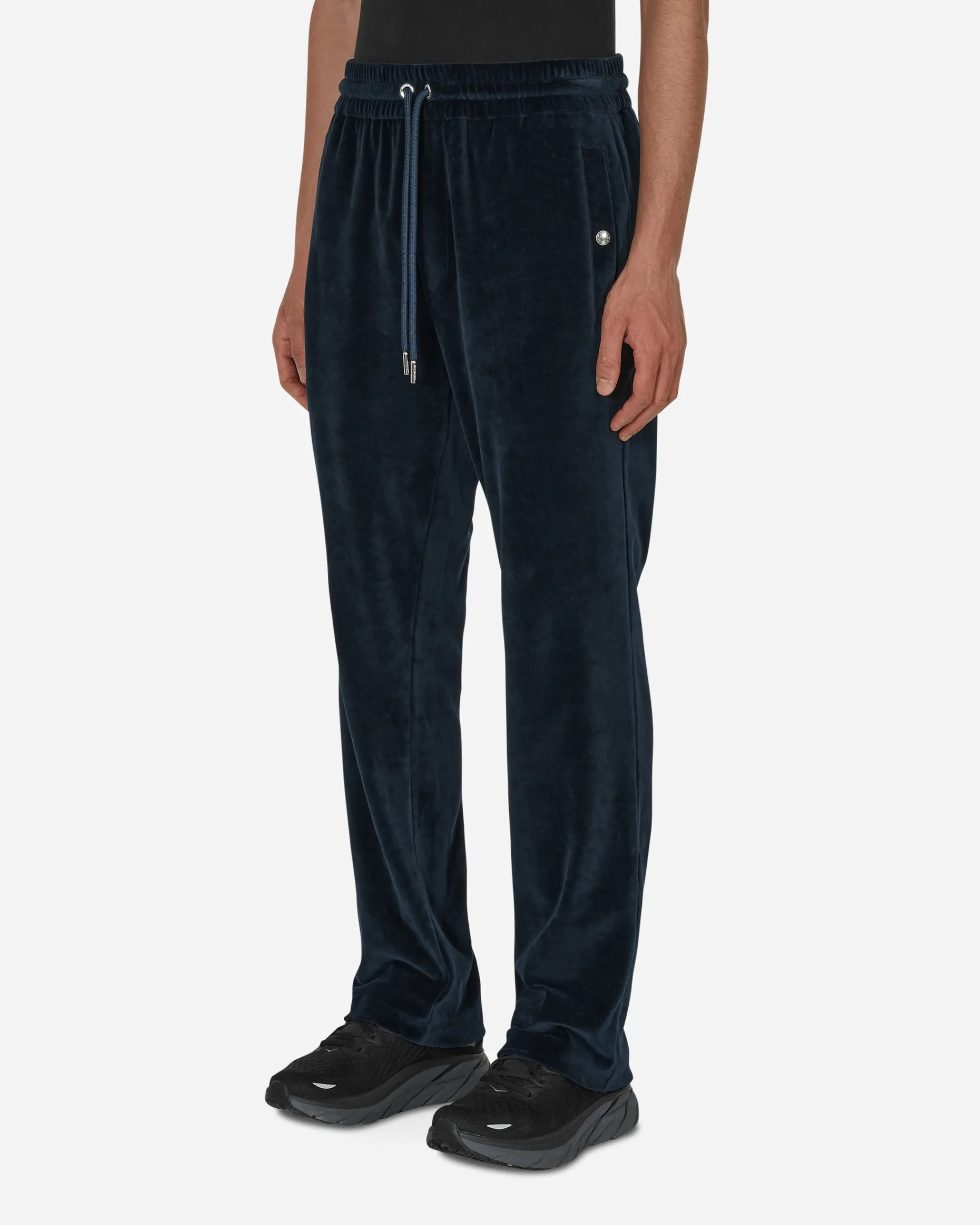 Moncler Pants^Velvet Sweatpants Blue