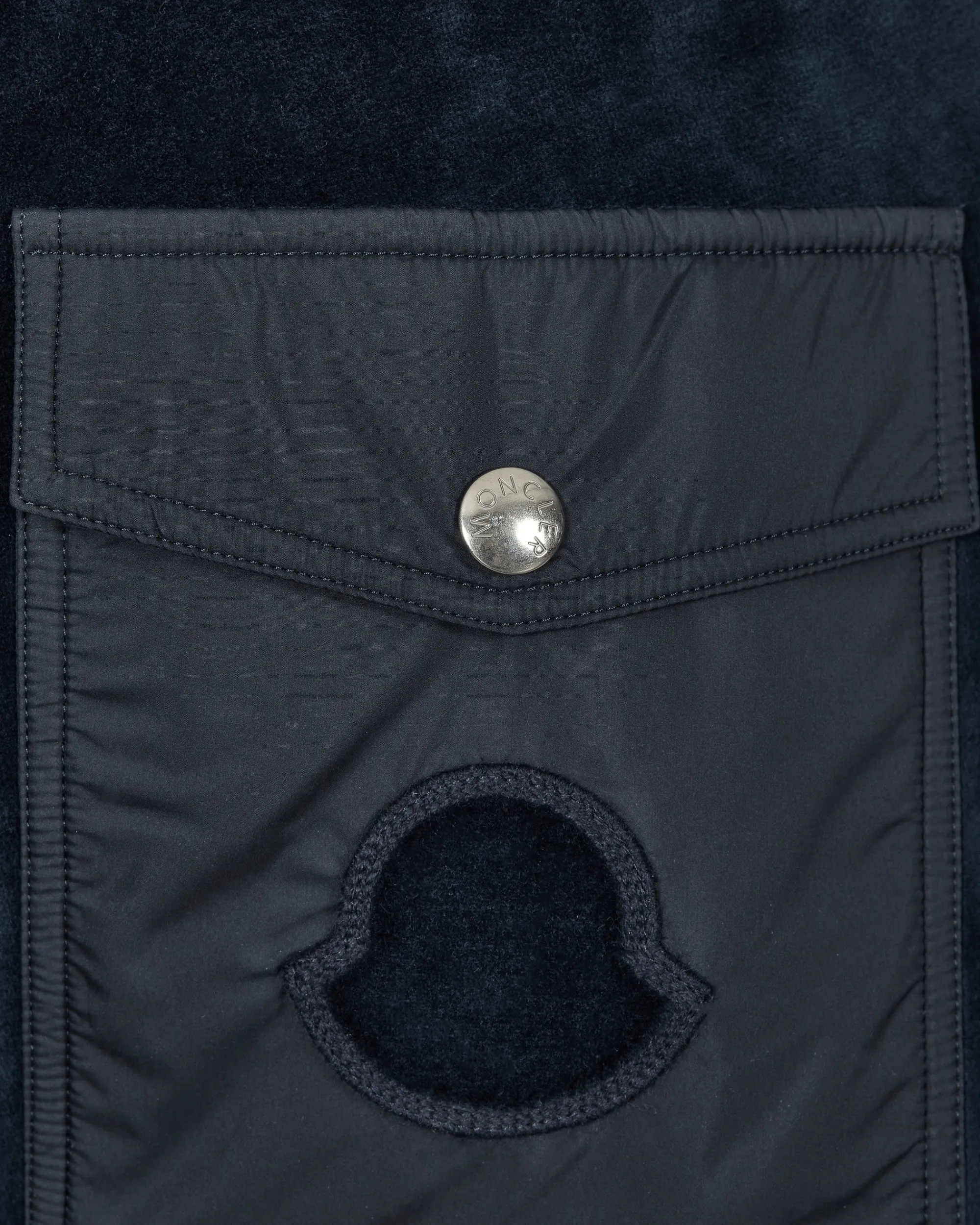 Moncler Pants^Velvet Sweatpants Blue