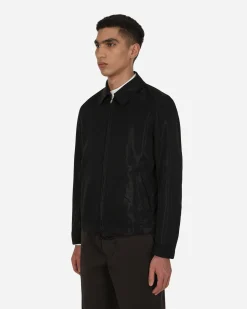 Comme Des Garçons Black Coats And Jackets^Velvet Zip Jacket Black