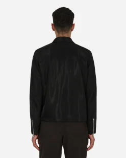 Comme Des Garçons Black Coats And Jackets^Velvet Zip Jacket Black