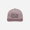 Brain Dead Hats|Hats^Velveteen Curved Front 6-Panel Hat Pink