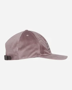 Brain Dead Hats|Hats^Velveteen Curved Front 6-Panel Hat Pink