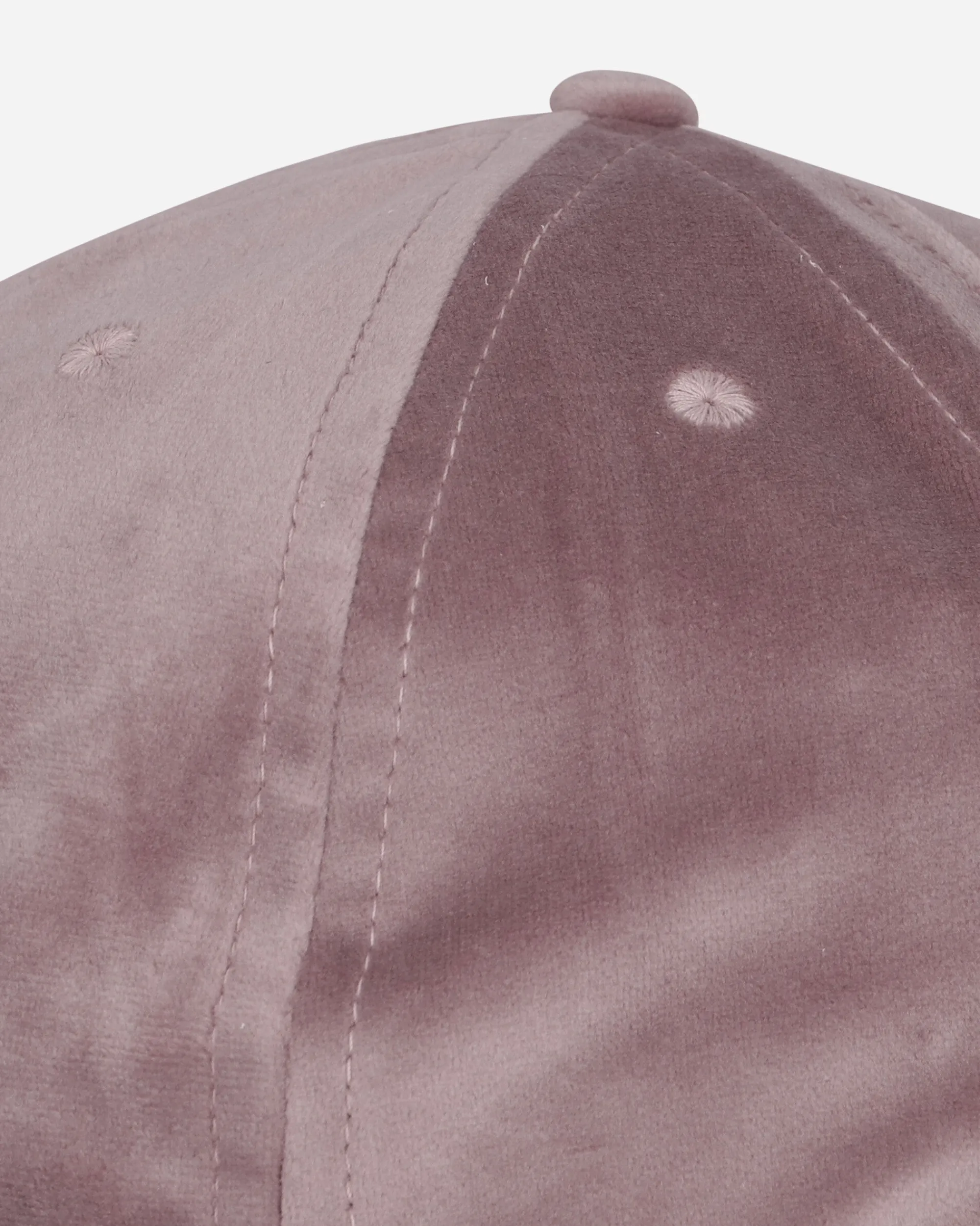 Brain Dead Hats|Hats^Velveteen Curved Front 6-Panel Hat Pink