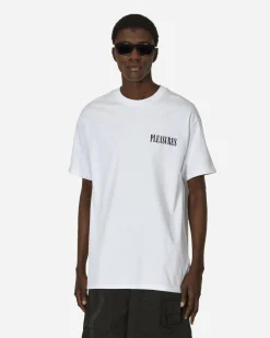 Pleasures T-Shirts^Vertical T-Shirt White