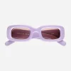 AKILA Eyewear|Eyewear^Verve Inflated Sunglasses Lavender / Brown