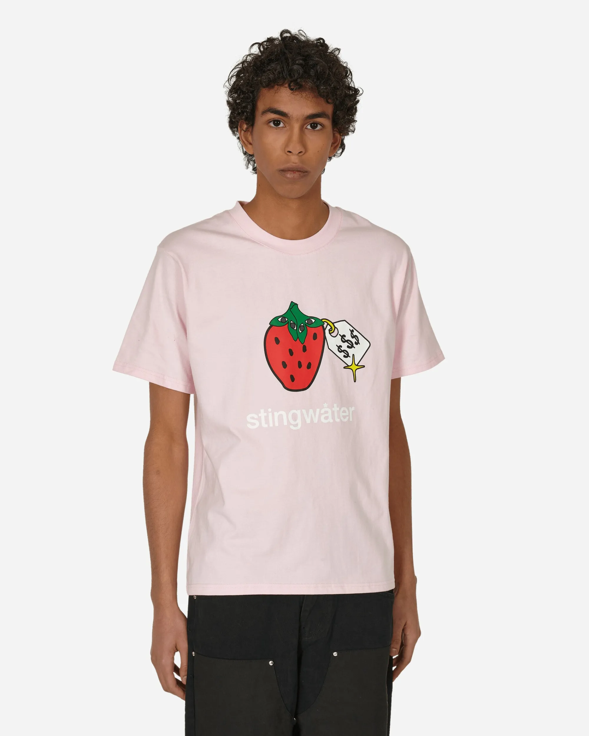 Stingwater T-Shirts^Very Speshal Organic Strawberry T-Shirt Pink