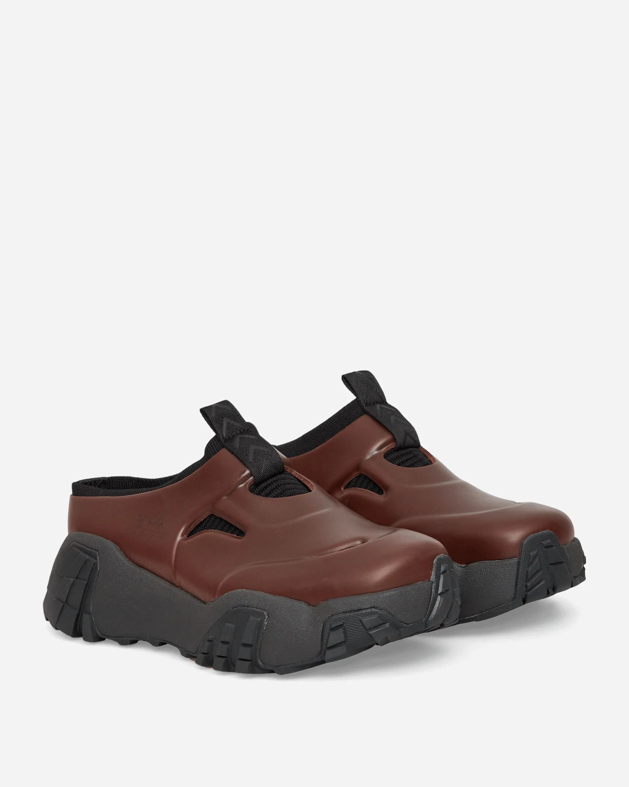 Slam Jam Sneakers·Low|Sneakers^Vibram Rubber Core Sabot Chocolate