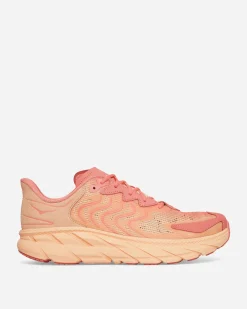 Hoka One One Sneakers·Low|Sneakers^Vibrant Bloom Clifton LS Sneakers Cantaloupe / Electric Coral