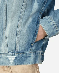 Guess USA Coats And Jackets^Vintage Denim Jacket Indigo
