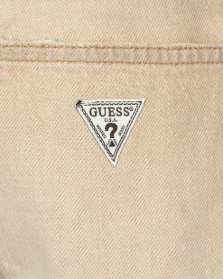 Guess USA Pants^Vintage Denim Straight Leg Pants Beige