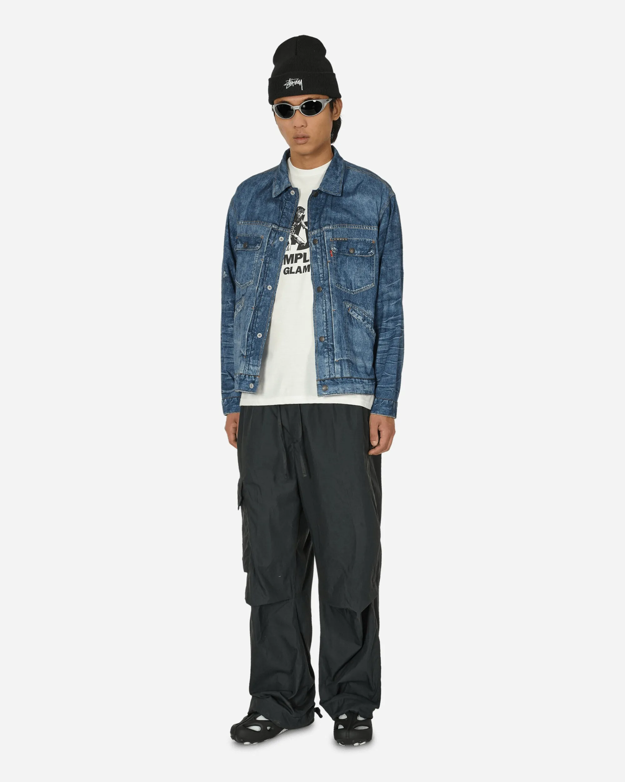 Hysteric Glamour Coats And Jackets^Vintage Denim Transcription Trucker Jacket Indigo