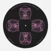 Capsule Tech And Audio^Vitruvian Icon Vinyl Slipmat Black / Magenta