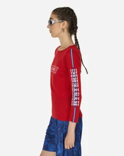 Hysteric Glamour T-Shirts^Vixen Girl Longsleeve T-Shirt Red