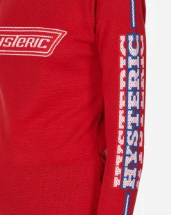 Hysteric Glamour T-Shirts^Vixen Girl Longsleeve T-Shirt Red