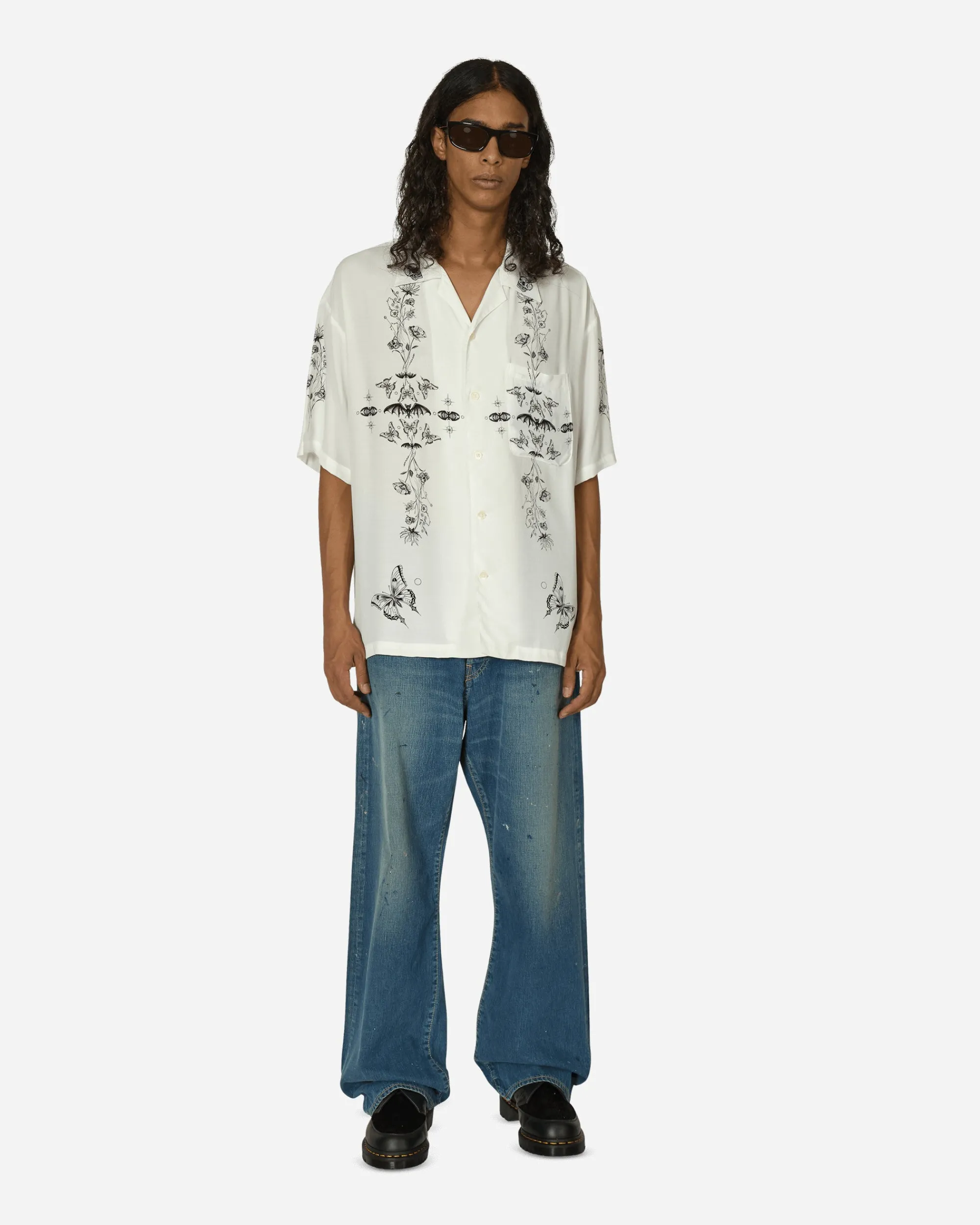 Hysteric Glamour Pants^WAP Processing Baggy Pants Indigo