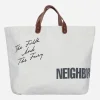 Neighborhood Bags·Tote|Bags·Tote^Washed Canvas Tote Bag Natural