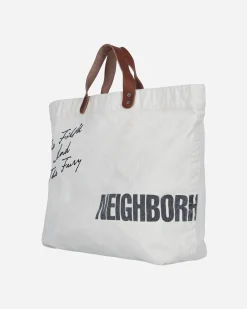 Neighborhood Bags·Tote|Bags·Tote^Washed Canvas Tote Bag Natural