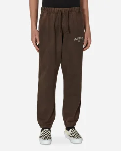 Guess USA Pants^Washed Terry Sweatpants Brown