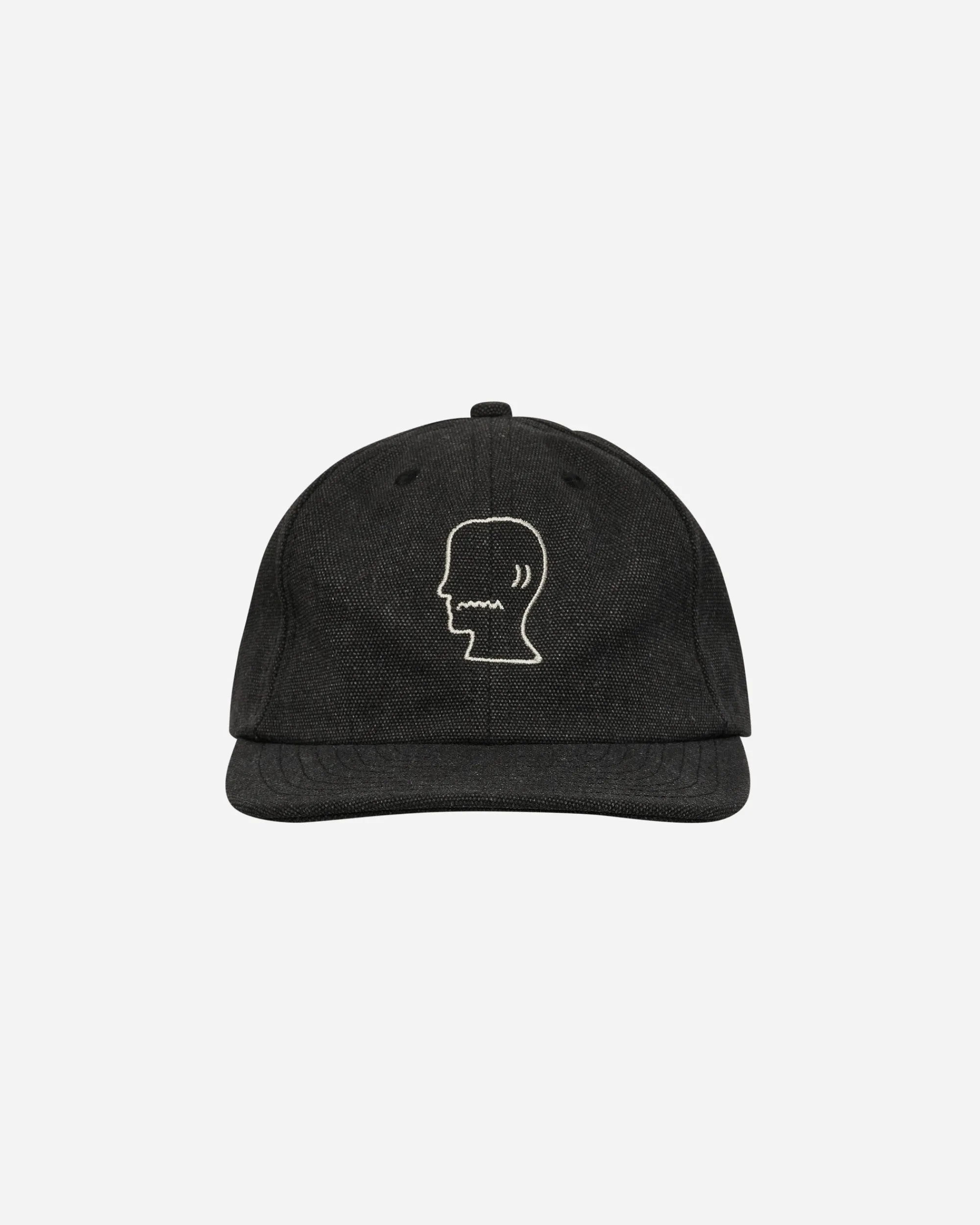 Brain Dead Hats|Hats^Washed Twill Logohead Hat Black