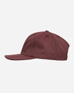 Brain Dead Hats|Hats^Washed Twill Logohead Hat Raspberry