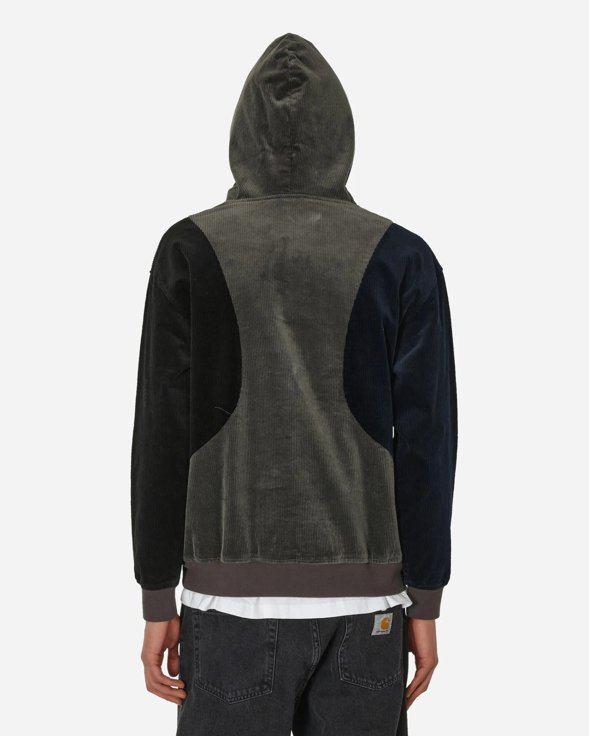 Dime Sweatshirts^Wave Corduroy Hoodie Charcoal