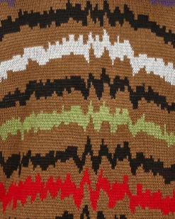 Sex Skateboards Knitwear^Waves Knitted Sweater Brown