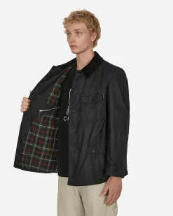 Maison Margiela Coats And Jackets^Waxed Cotton Jacket Green