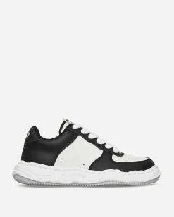 Maison MIHARA YASUHIRO Sneakers·Low|Sneakers^Wayne OG Sole Cow Leather Low Sneakers Black / White