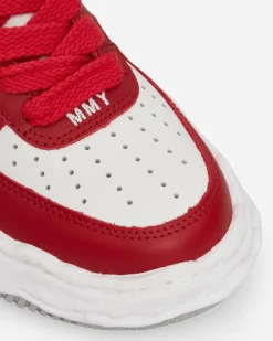 Maison MIHARA YASUHIRO Sneakers·Low|Sneakers^Wayne OG Sole Cow Leather Low Sneakers Red / White