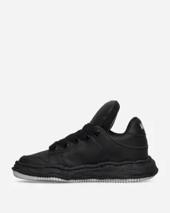 Maison MIHARA YASUHIRO Sneakers·Low|Sneakers^Wayne Puffer OG Sole Leather Low Sneakers Black