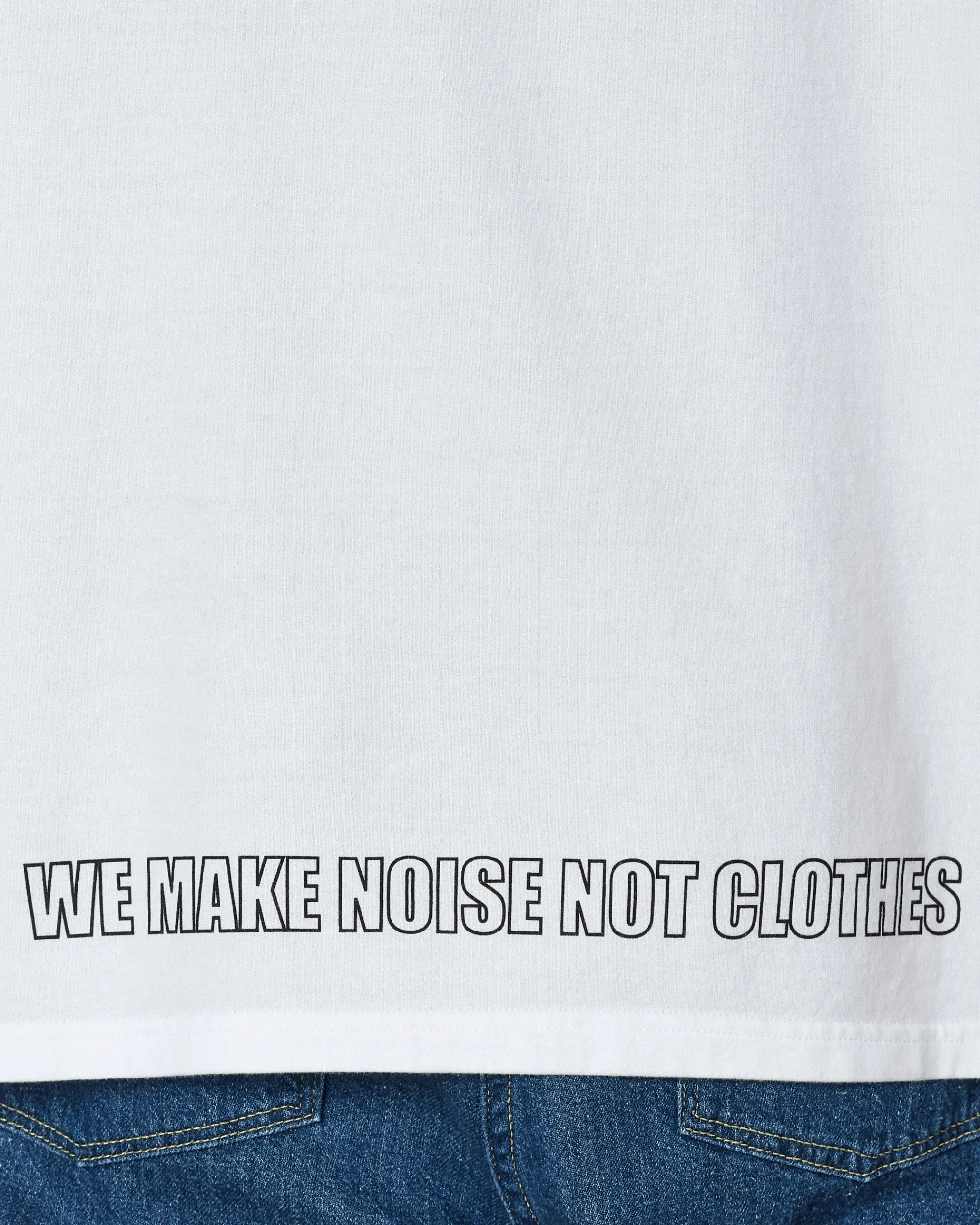 Undercover T-Shirts^We Make Music Signature T-Shirt White