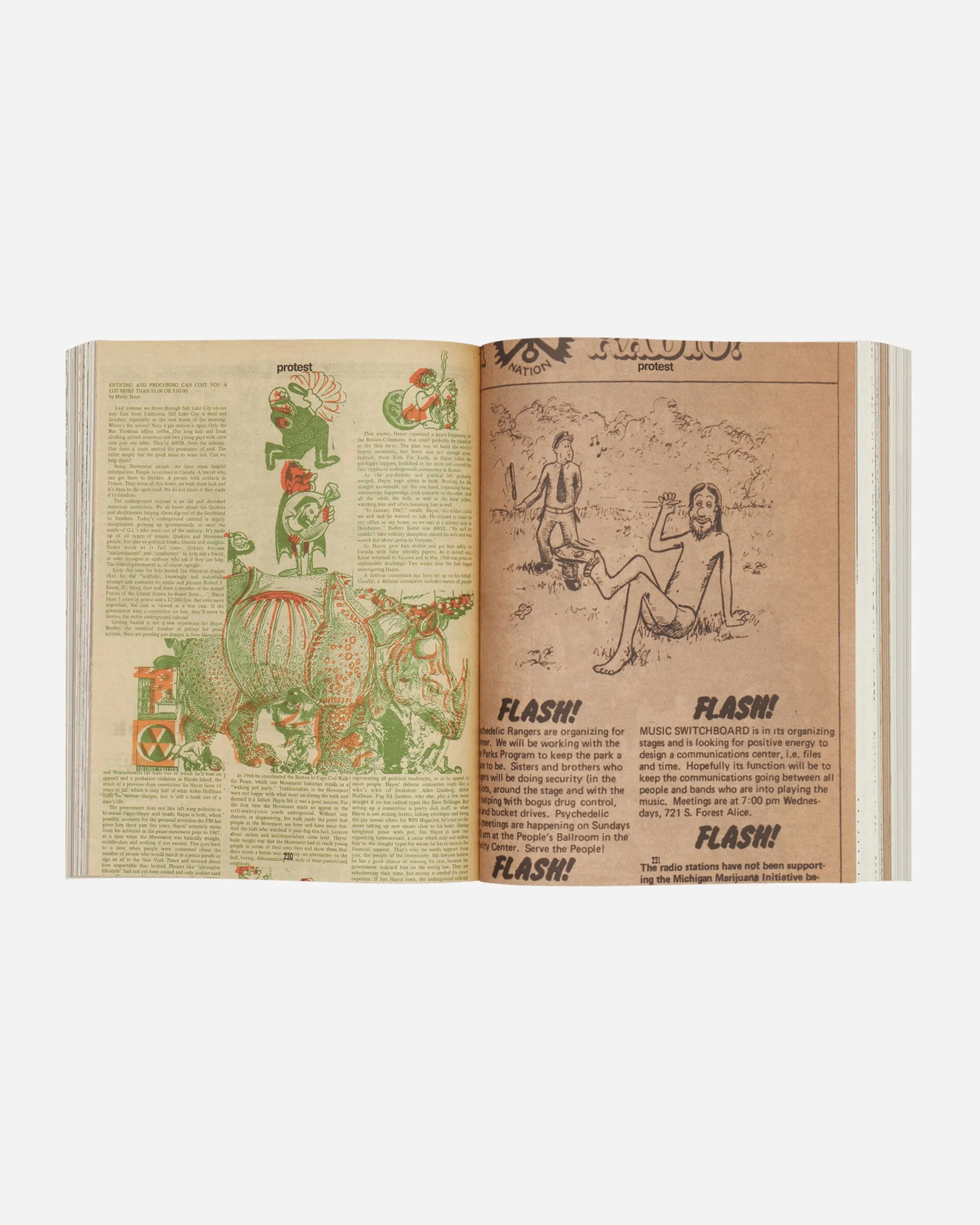Sprint Magazines Magazines^Weed And The Underground Press Syndicate, 1965–1973 Zine