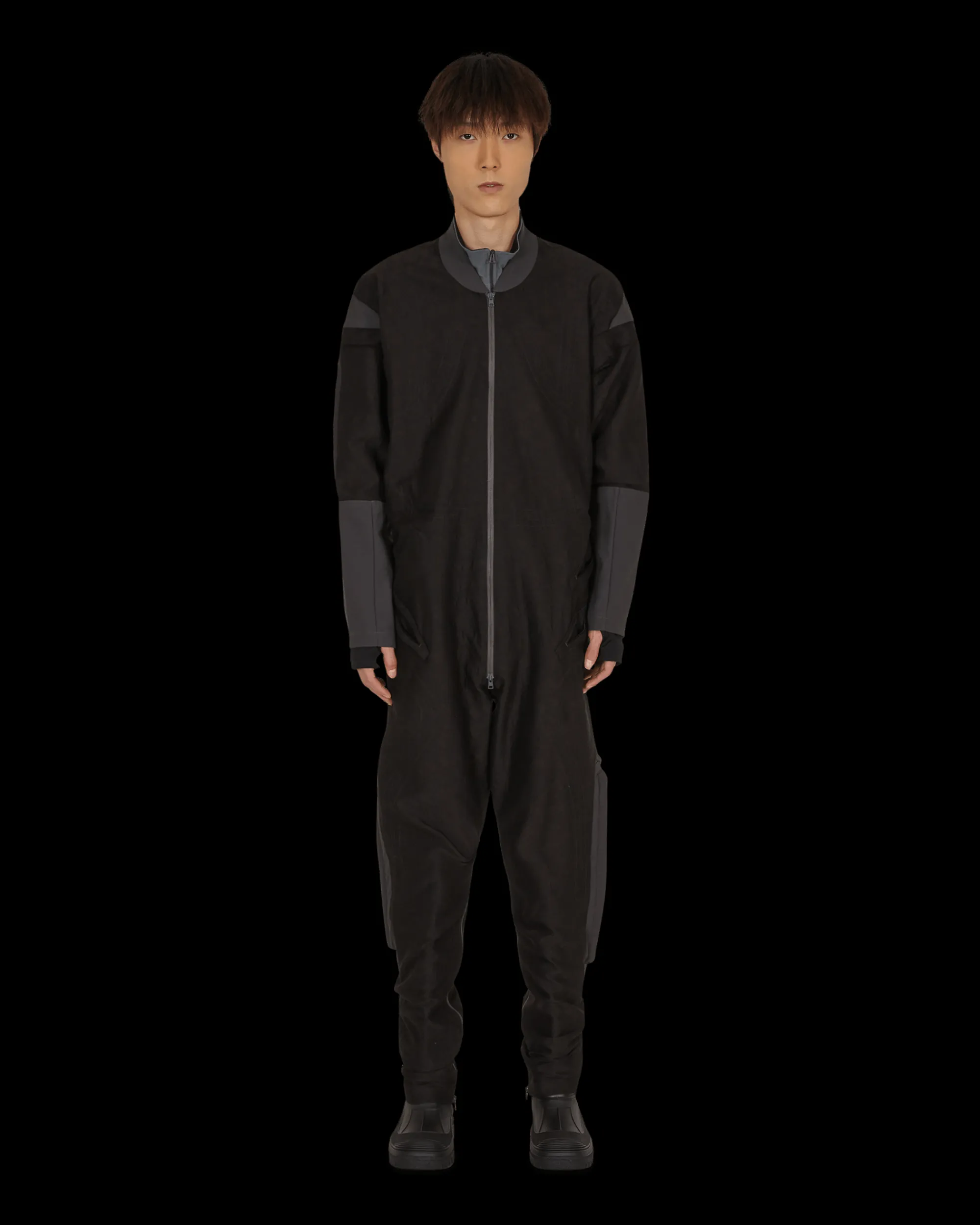Kiko Kostadinov Pants^Wessex Flysuit Grey