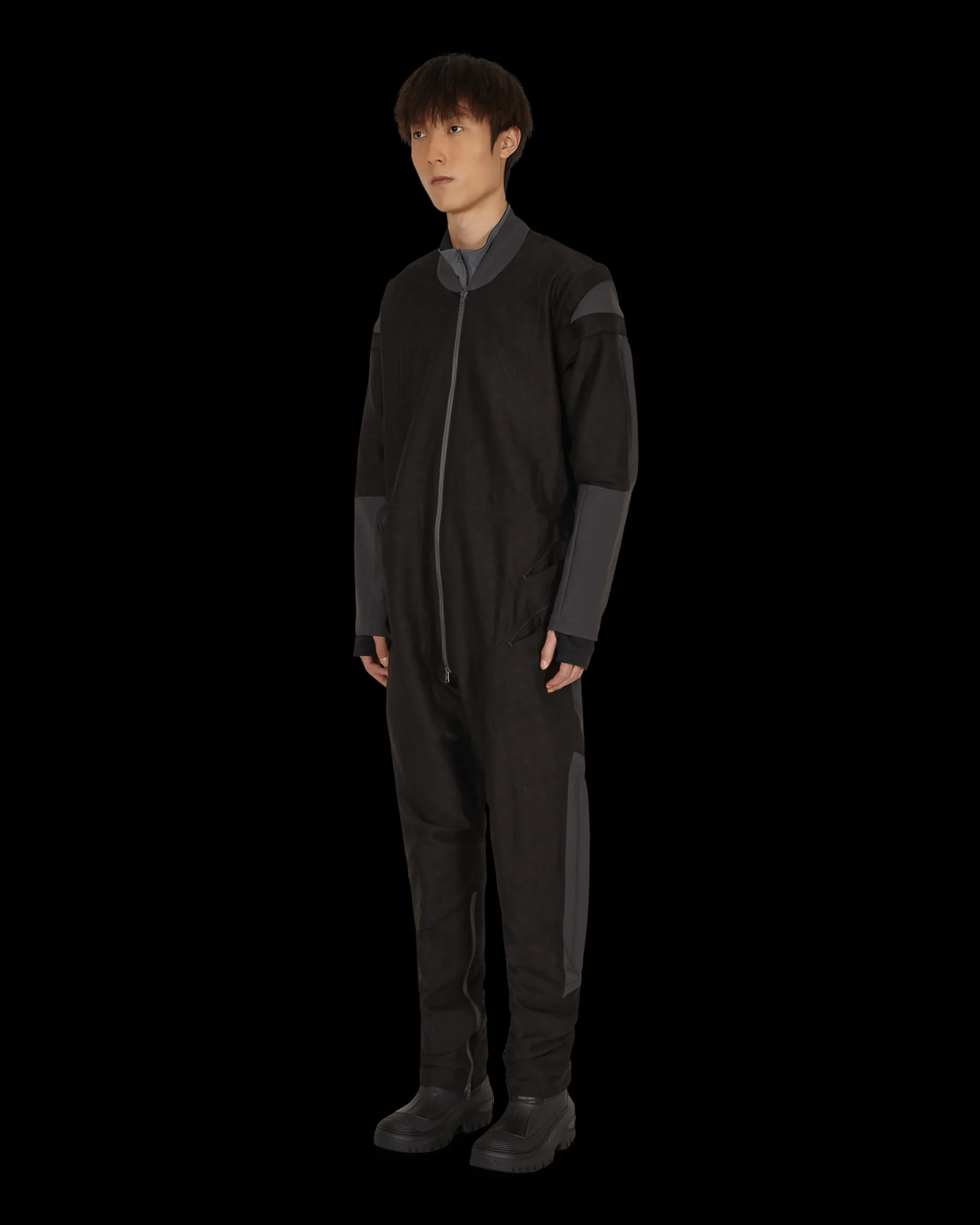 Kiko Kostadinov Pants^Wessex Flysuit Grey