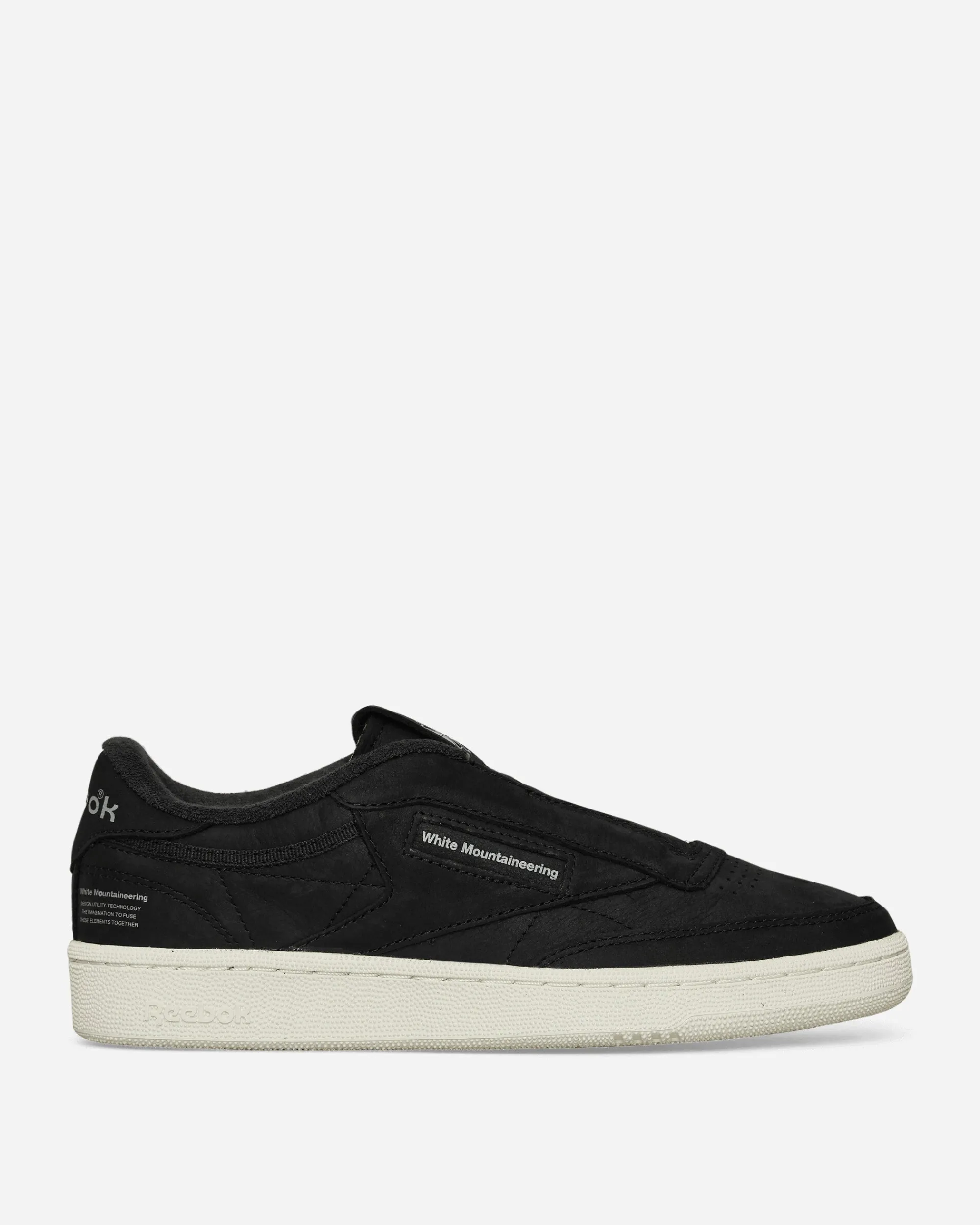 Reebok Sneakers·Low|Sneakers^White Mountaineering Club C 85 Sneakers Black / Chalk / Grey