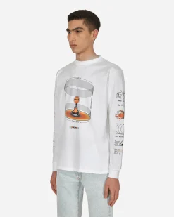 Space Available T-Shirts^Whole Being Longsleeve T-Shirt White