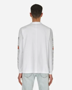 Space Available T-Shirts^Whole Being Longsleeve T-Shirt White