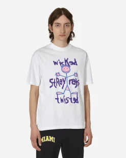 Stray Rats T-Shirts^Wicked Twisted T-Shirt White