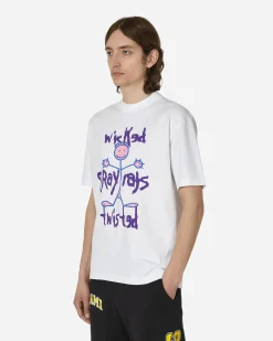Stray Rats T-Shirts^Wicked Twisted T-Shirt White