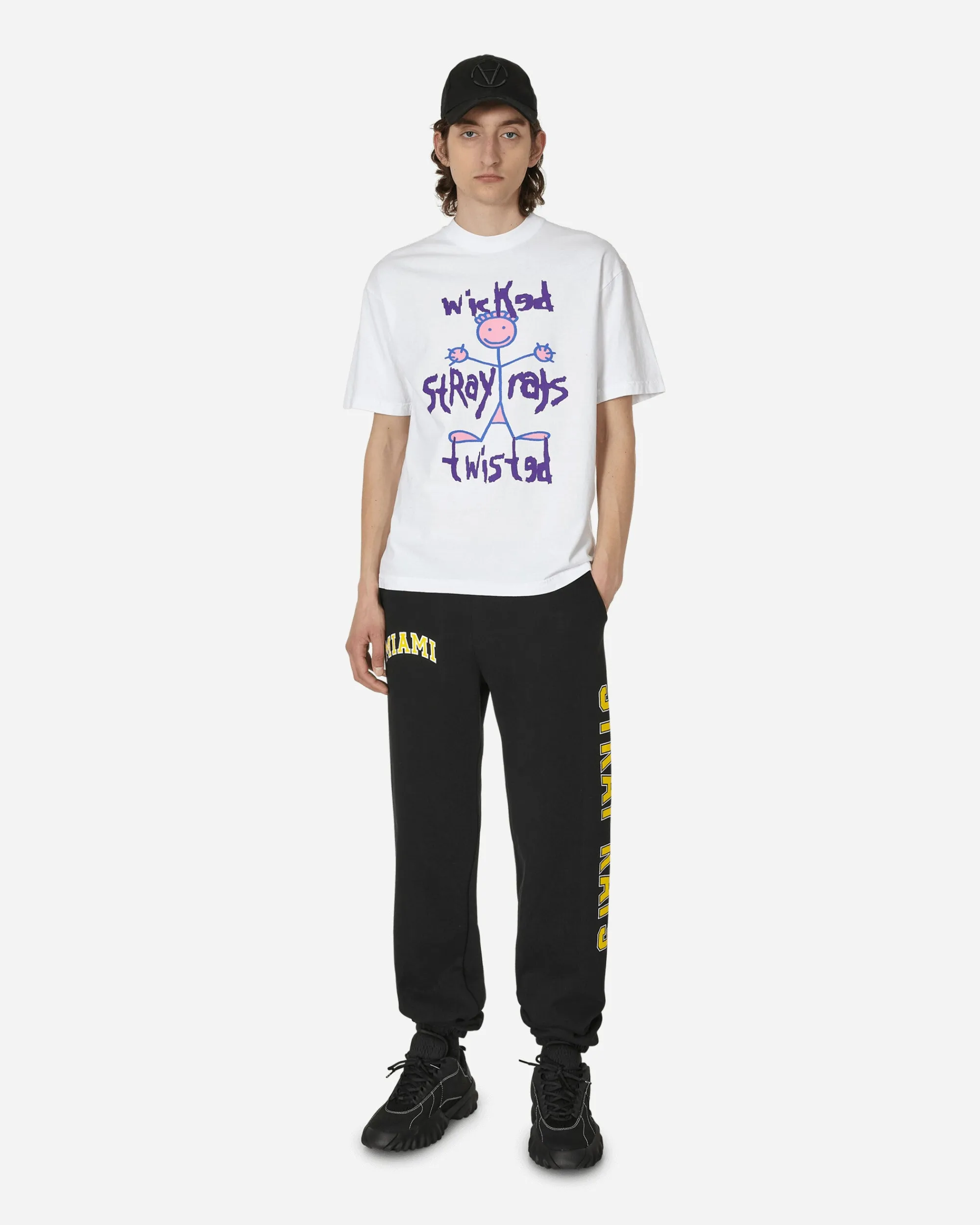 Stray Rats T-Shirts^Wicked Twisted T-Shirt White