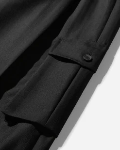 Dries Van Noten Pants^Wide Belted Pants Navy