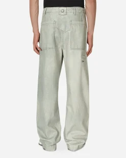 Objects IV Life Pants^Wide Leg Denim Pants Green